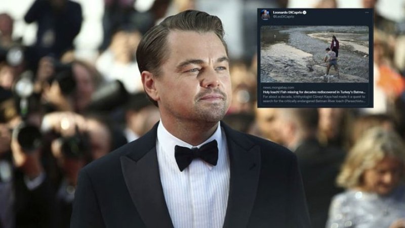 7 OCAK - Oscar ödüllü dünyaca ünlü aktör Leonardo DiCaprio, RTEÜ Su Ürünleri Fakültesi Dekan yardımcısı Doç. Dr. Cüneyt Kaya ve Arş. Gör. Dr. Münevver Oral'ın nesli tükendiğine inanılan balık türünü Sason Çayı'nda keşfetmelerini sosyal medya hesabında paylaştı.