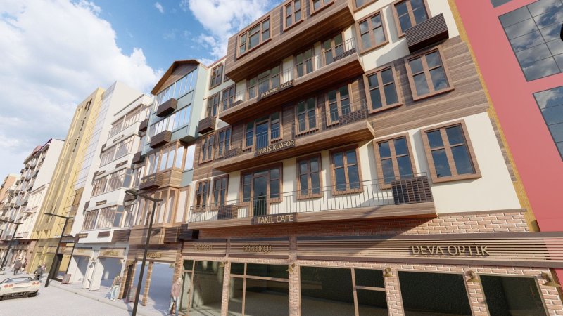 20 NİSAN - Rize Belediyesi tarafından Atatürk Caddesi üzerindeki binalarda dış cephe iyileştirme için çalışma başlatıldı.