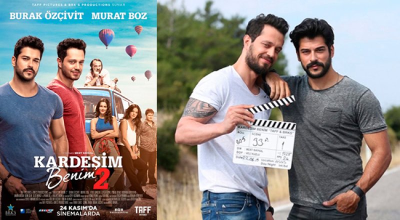 KARDEŞİM BENİM 2 (2017) 
İki ünlü kardeş olan Hakan ve Ozan'ın arkadaşları Tato ölmüştür. İki gün sonra Hakan'ın düğünü vardır fakat arkadaşlarına son vazifelerini yerine getirmek için köye gitmişlerdir. Hakan, Rize'nin önde gelen çay tüccarlarından Muzaffer'in kızı olan Didem ile evlenecektir. Muzaffer, Hakan'ın ünlü bir şarkıcı olması yüzünden bu evliliğe tepkilidir. Bir yandan Didem'i sıkıştırırken diğer yandan da Hakan'ın ensesindedir. (Murat Boz ve Burak Özçivit'in başrolünü paylaştığı bu devam filminin çekimlerinin bir kısmı da Rize'de yapıldı.)