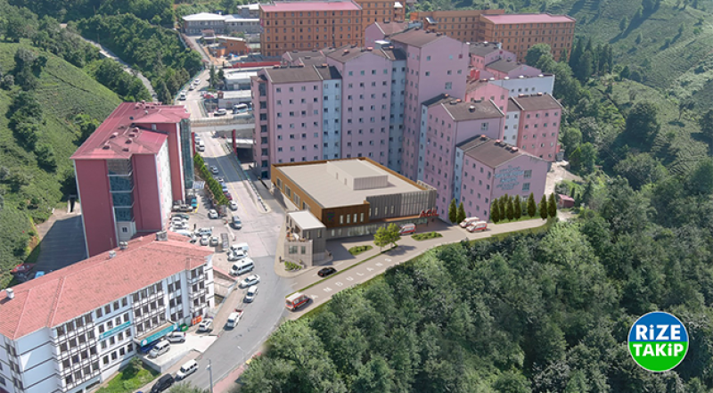 Yeni acil servis binası hızla yükseliyor