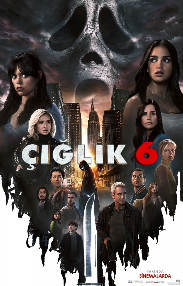 Çığlık 6 
Serinin bu yeni filminde, Ghostface cinayetlerinden kurtulan dört kişi Woodsboro'yu geride bırakıp New York'ta yeni bir sayfa açıyor. Ancak onları hoş olmayan bir sürpriz bekliyor.
