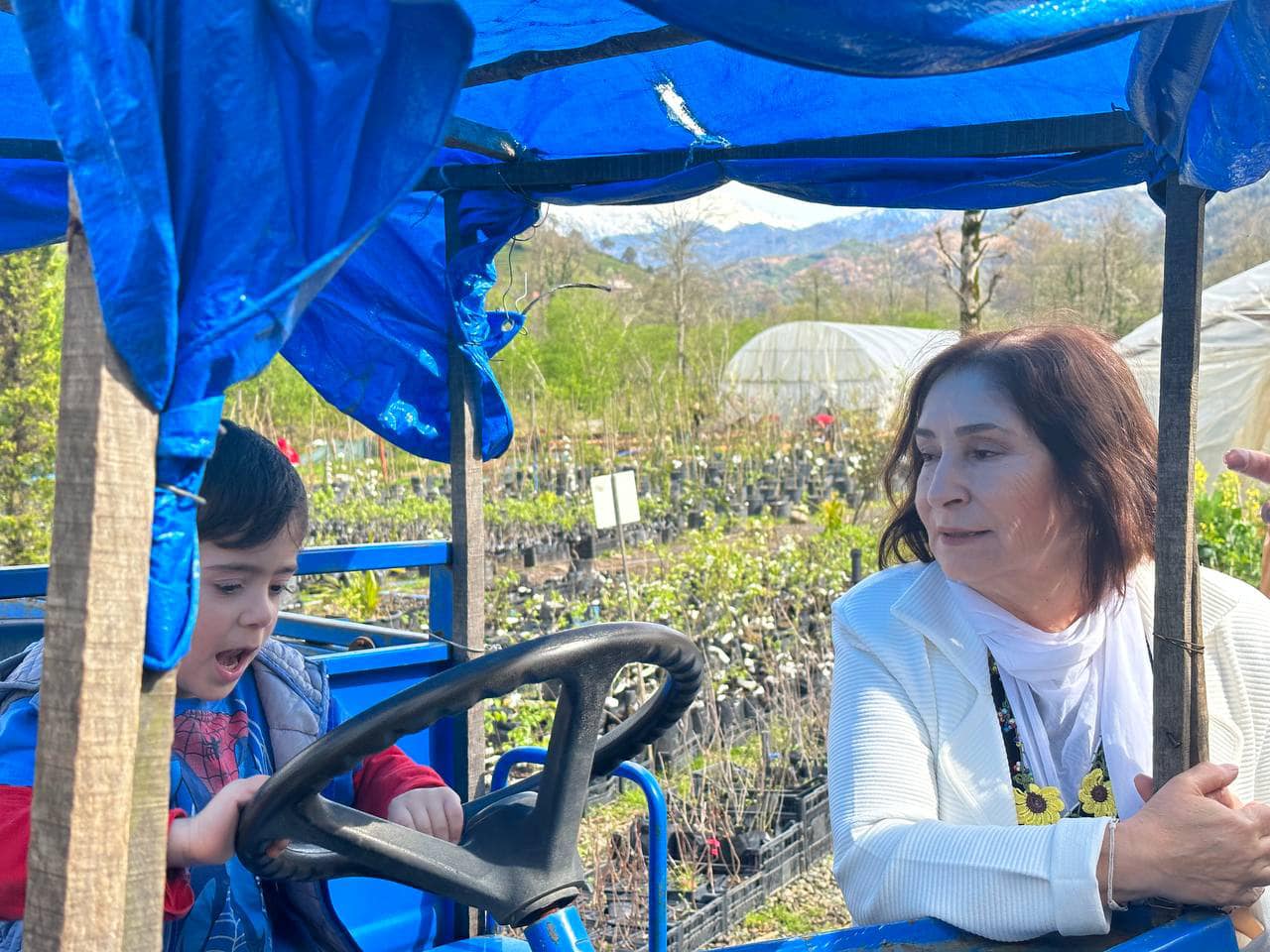 Selvi Kılıçdaroğlu, Fındıklı'da çocuklarla bir araya geldi