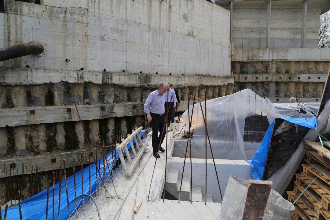 Başkan Metin Çalışmaları İnceledi