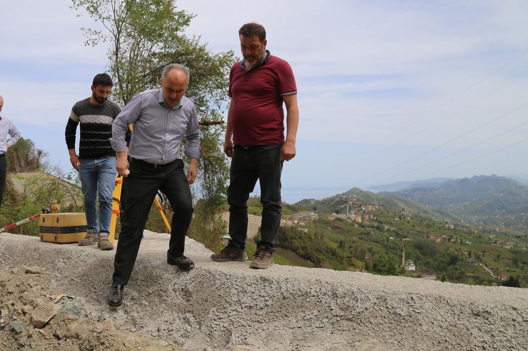 Başkan Metin Çalışmaları İnceledi