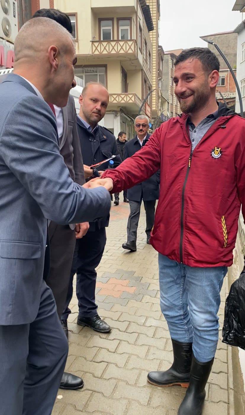 BBP Rize Milletvekili adayı Özçelik, ziyaretlerini sürdürüyor