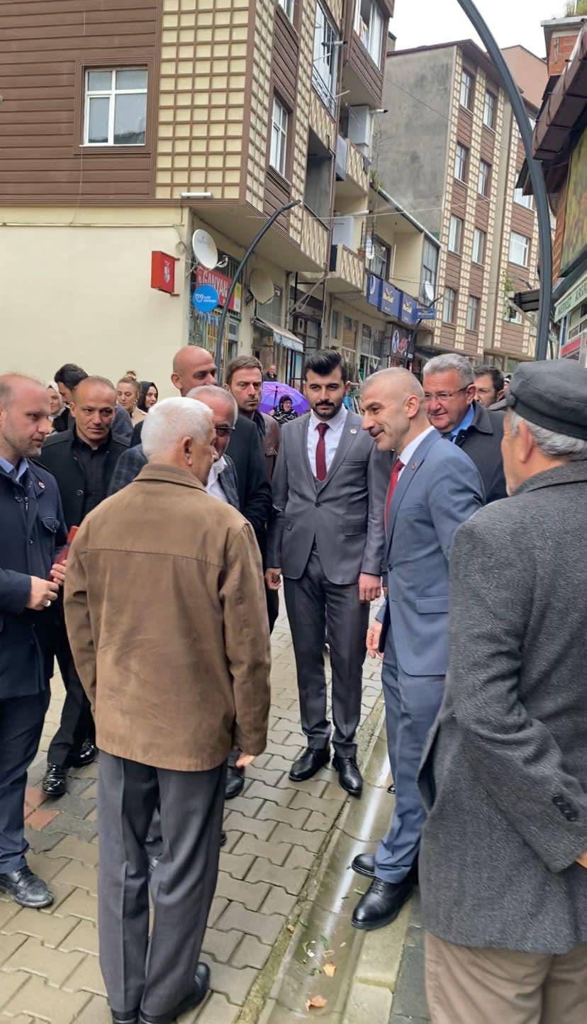 BBP Rize Milletvekili adayı Özçelik, ziyaretlerini sürdürüyor