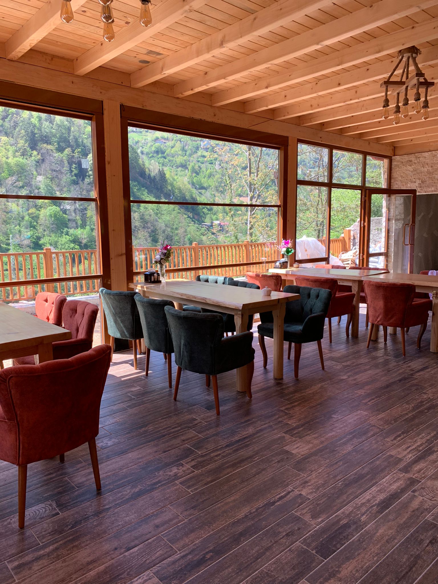 İkizdere manzaralı sosyal tesis hizmete başladı