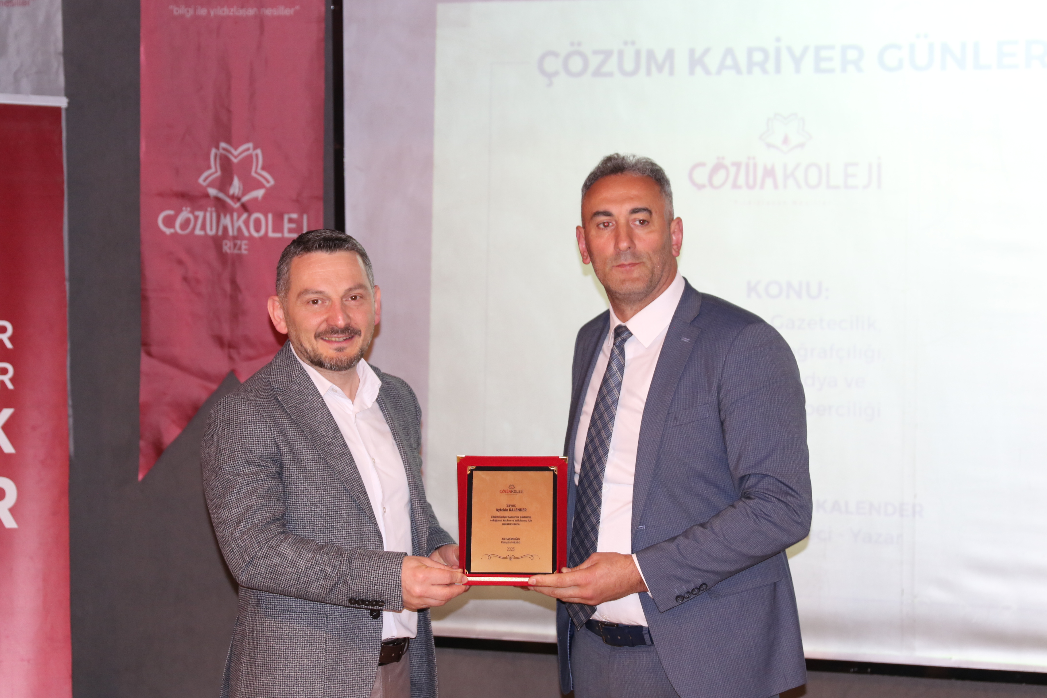 Kariyer günlerinin konuğu gazeteci Aytekin Kalender oldu