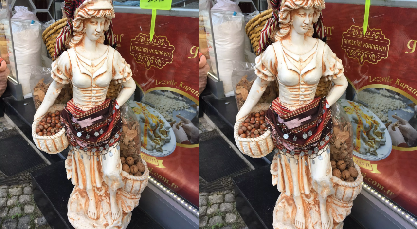 Rönesans heykelinde Rize'den esintiler...