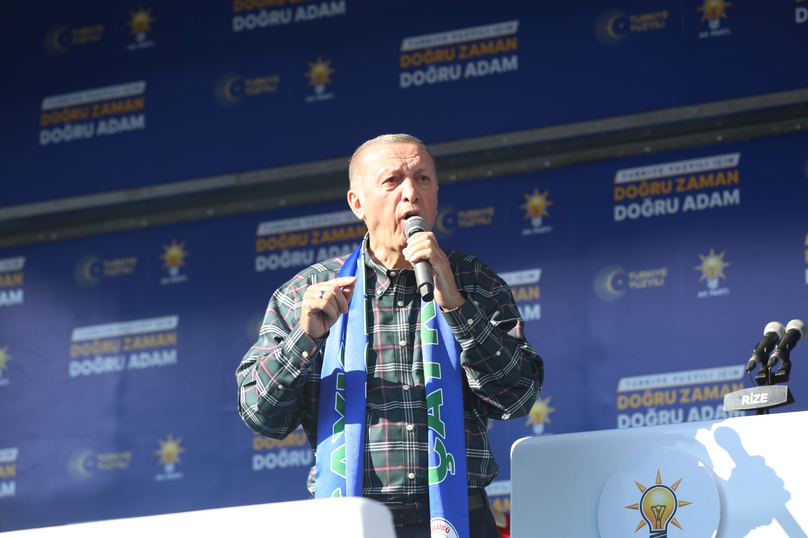 Cumhurbaşkanı Erdoğan Rize'deydi