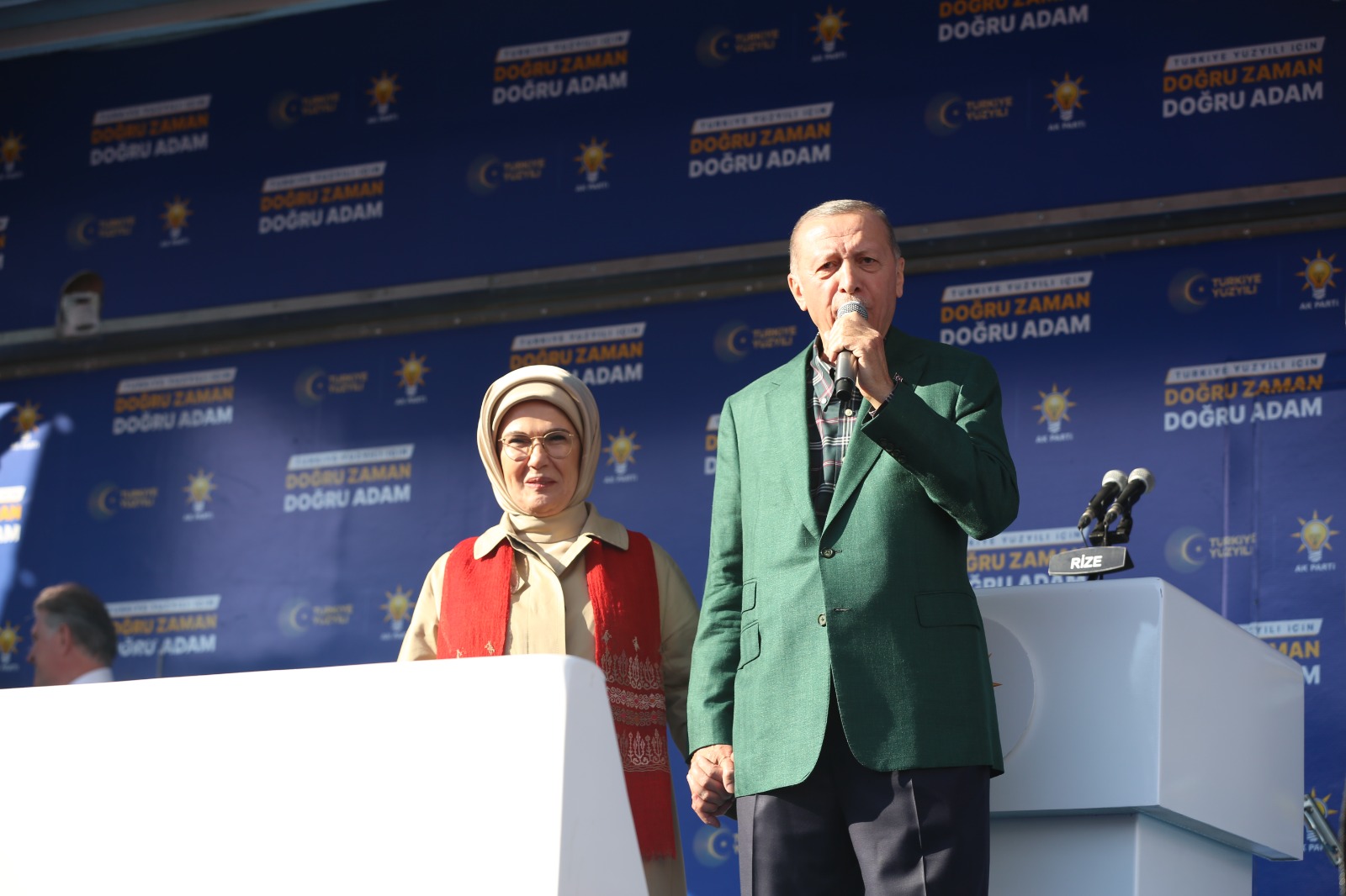 Cumhurbaşkanı Erdoğan Rize'deydi