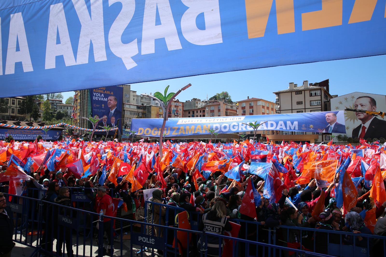 Cumhurbaşkanı Erdoğan Rize'deydi