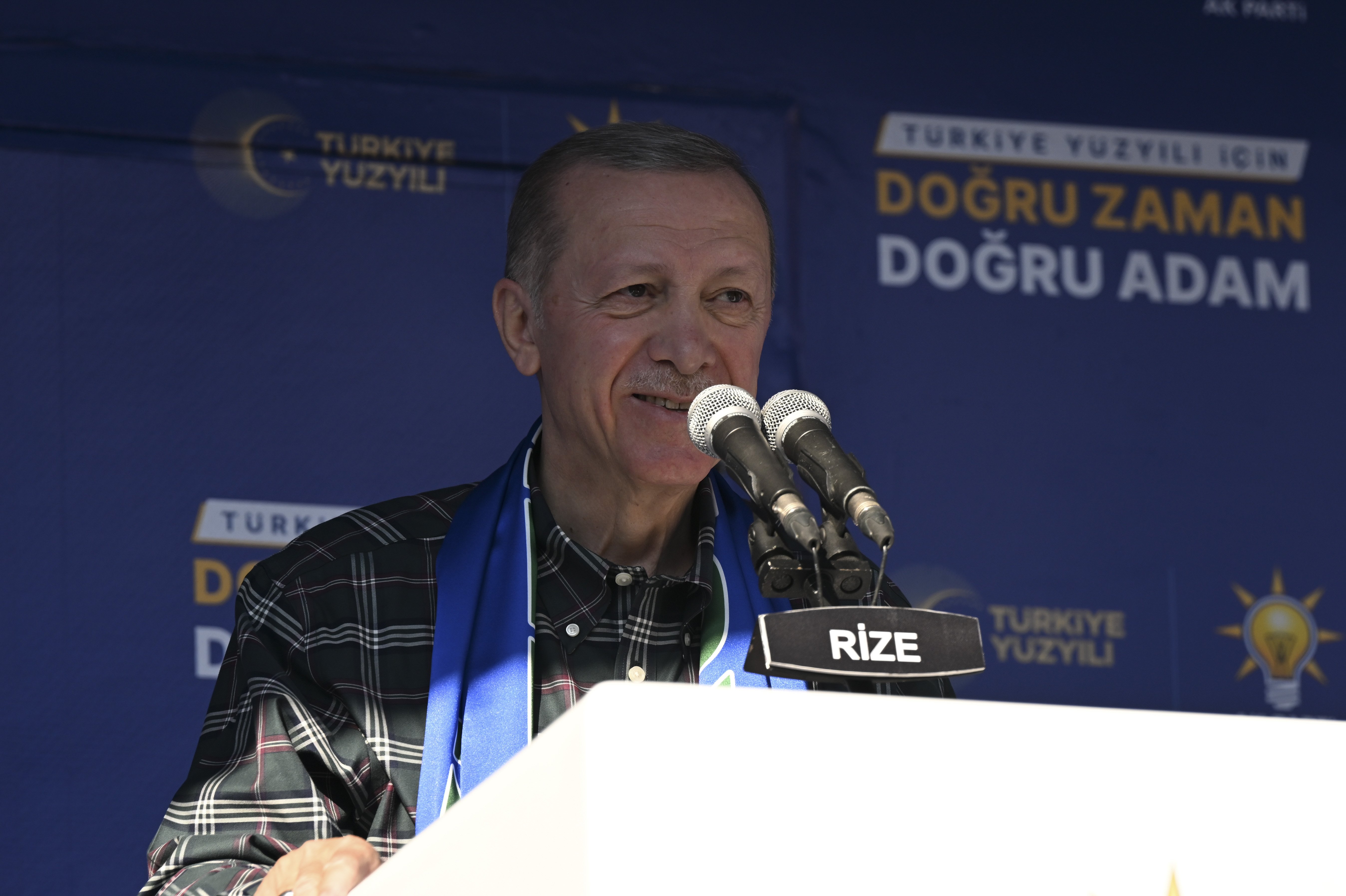 Cumhurbaşkanı Erdoğan Rize'deydi