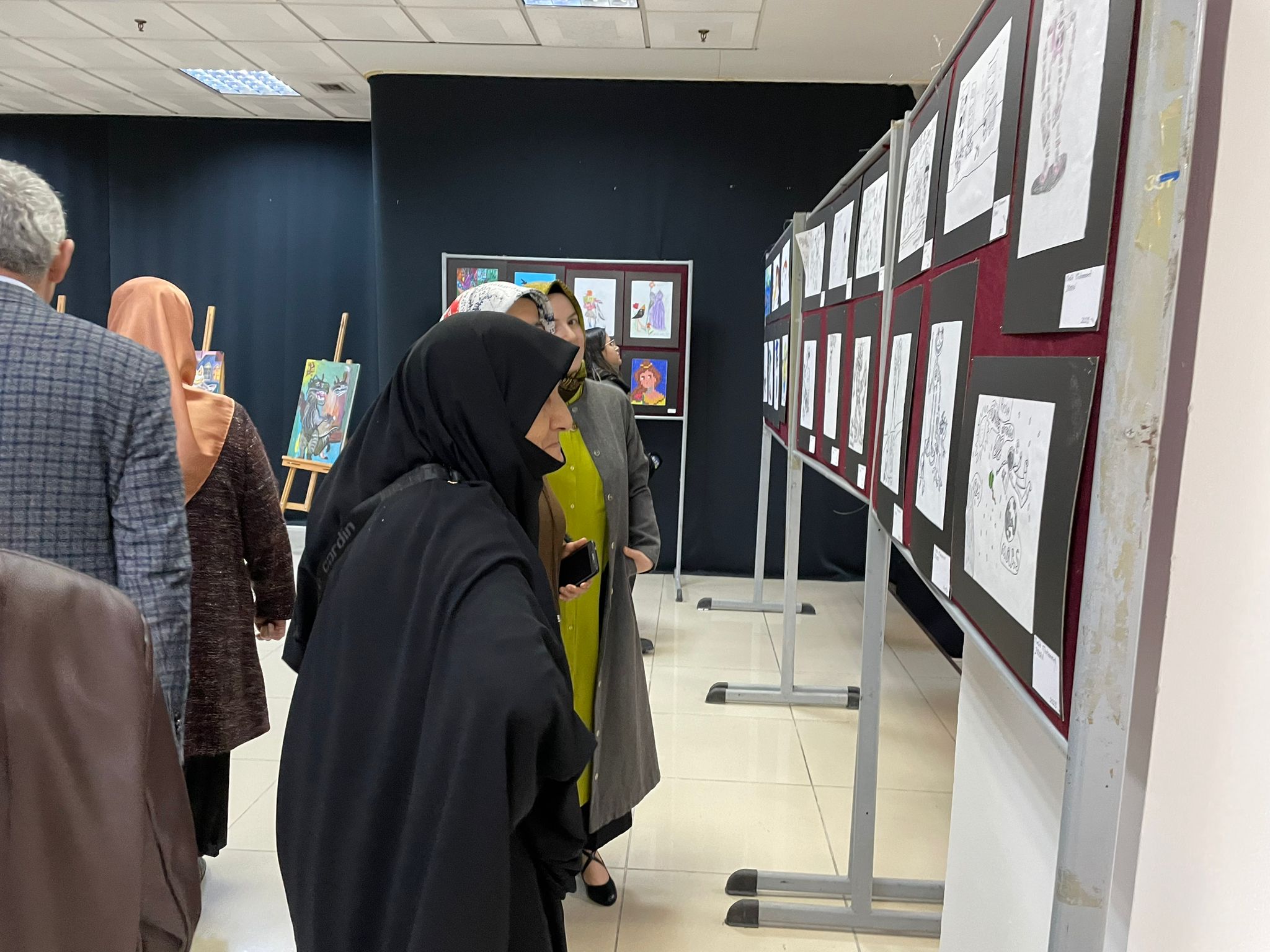 Rize’de ‘Sanat İyidir’ isimli resim sergisi düzenlendi