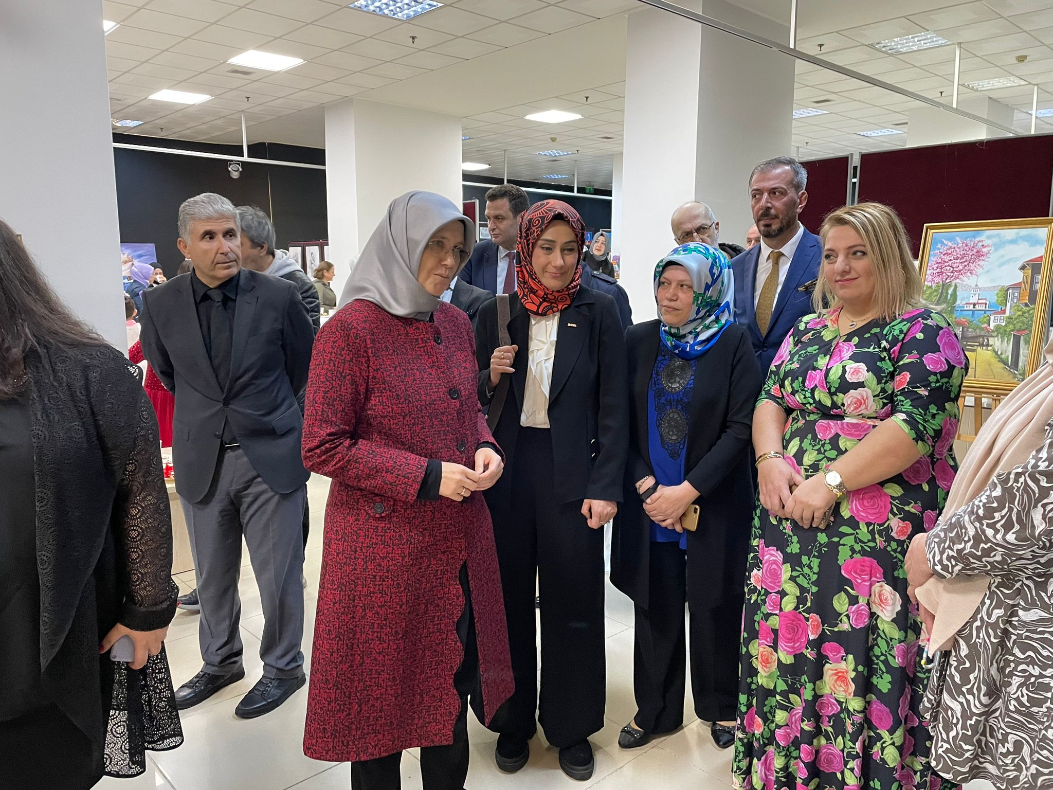 Rize’de ‘Sanat İyidir’ isimli resim sergisi düzenlendi