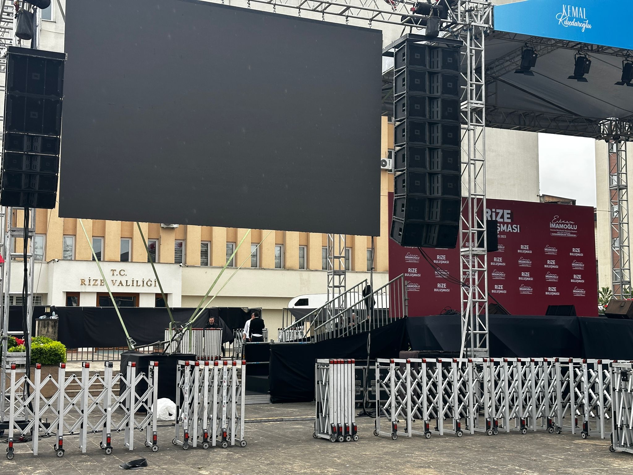 Rize, İmamoğlu için hazırlıklarını sürdürüyor