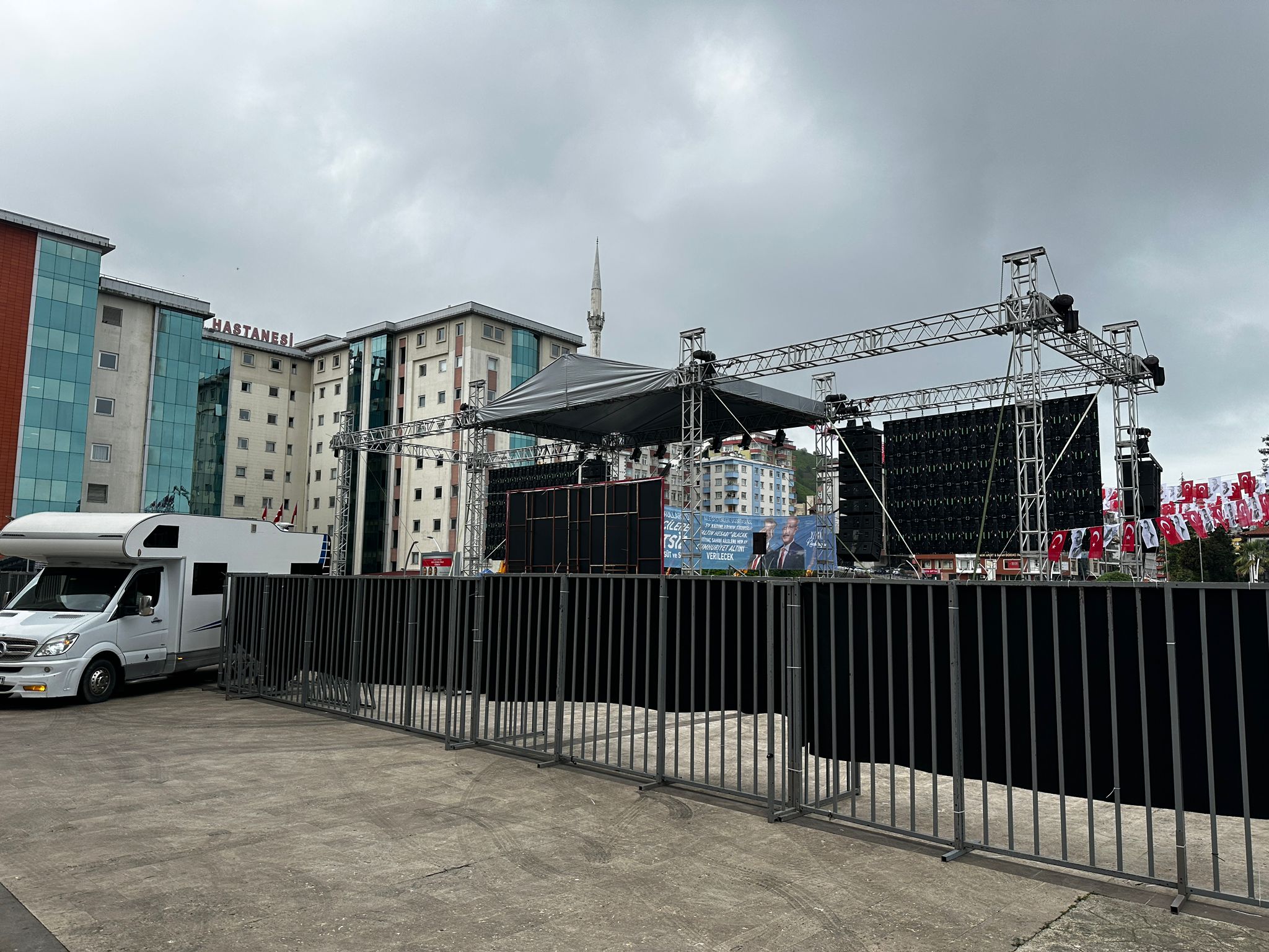 Rize, İmamoğlu için hazırlıklarını sürdürüyor