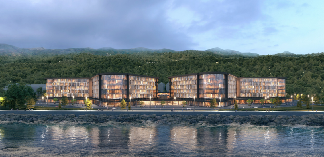 Rize Şehir Hastanesi projesinin yeni görselleri paylaşıldı