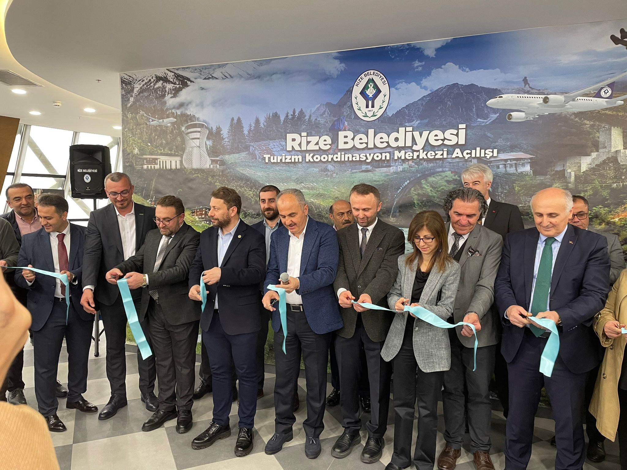 Çay Bardağı içerisinde Turizm Koordinasyon Merkezi açıldı