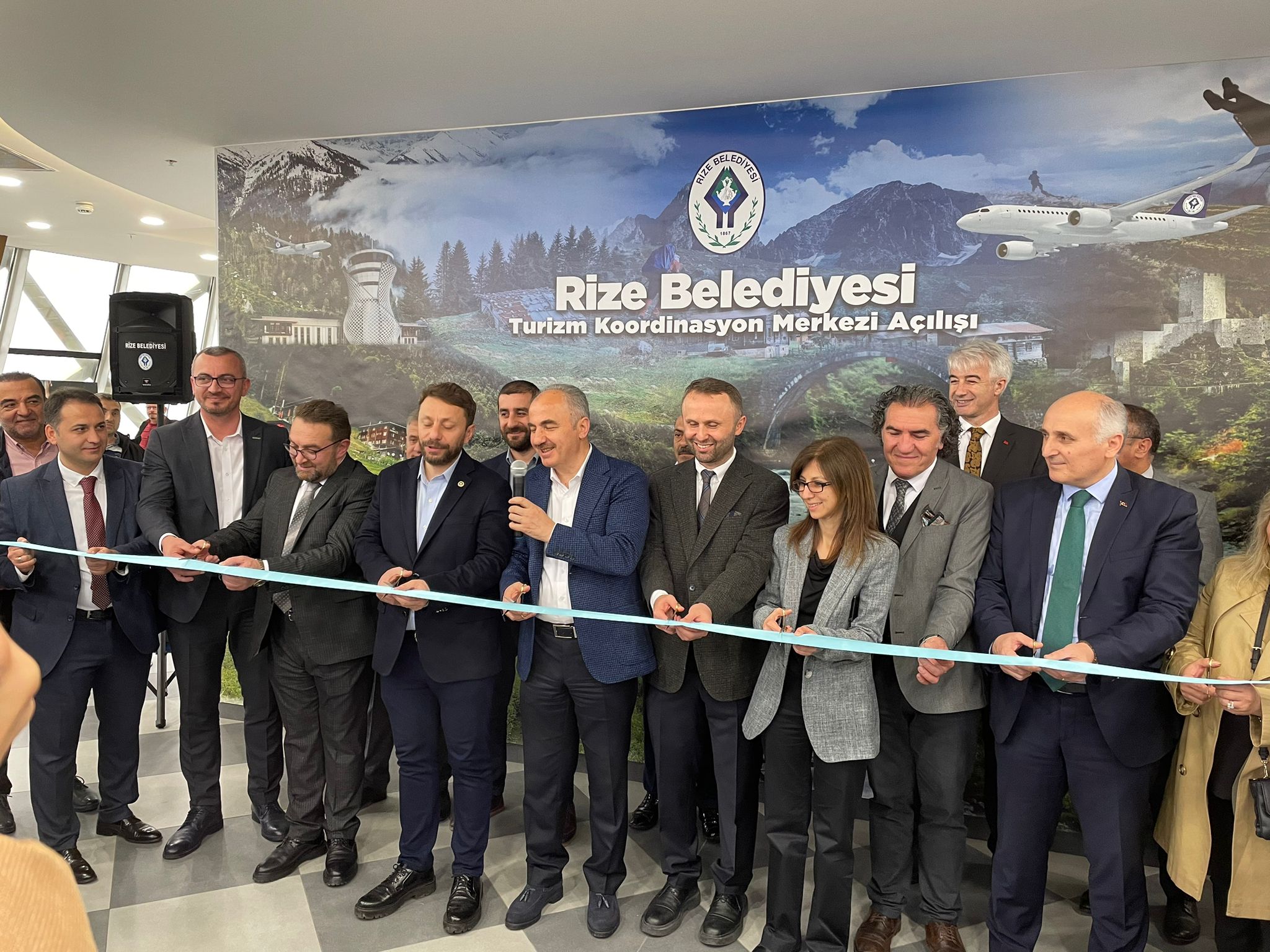 Çay Bardağı içerisinde Turizm Koordinasyon Merkezi açıldı