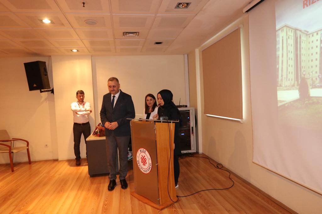 Rize Devlet Hastanesi'nde Hemşireler Günü kutlandı