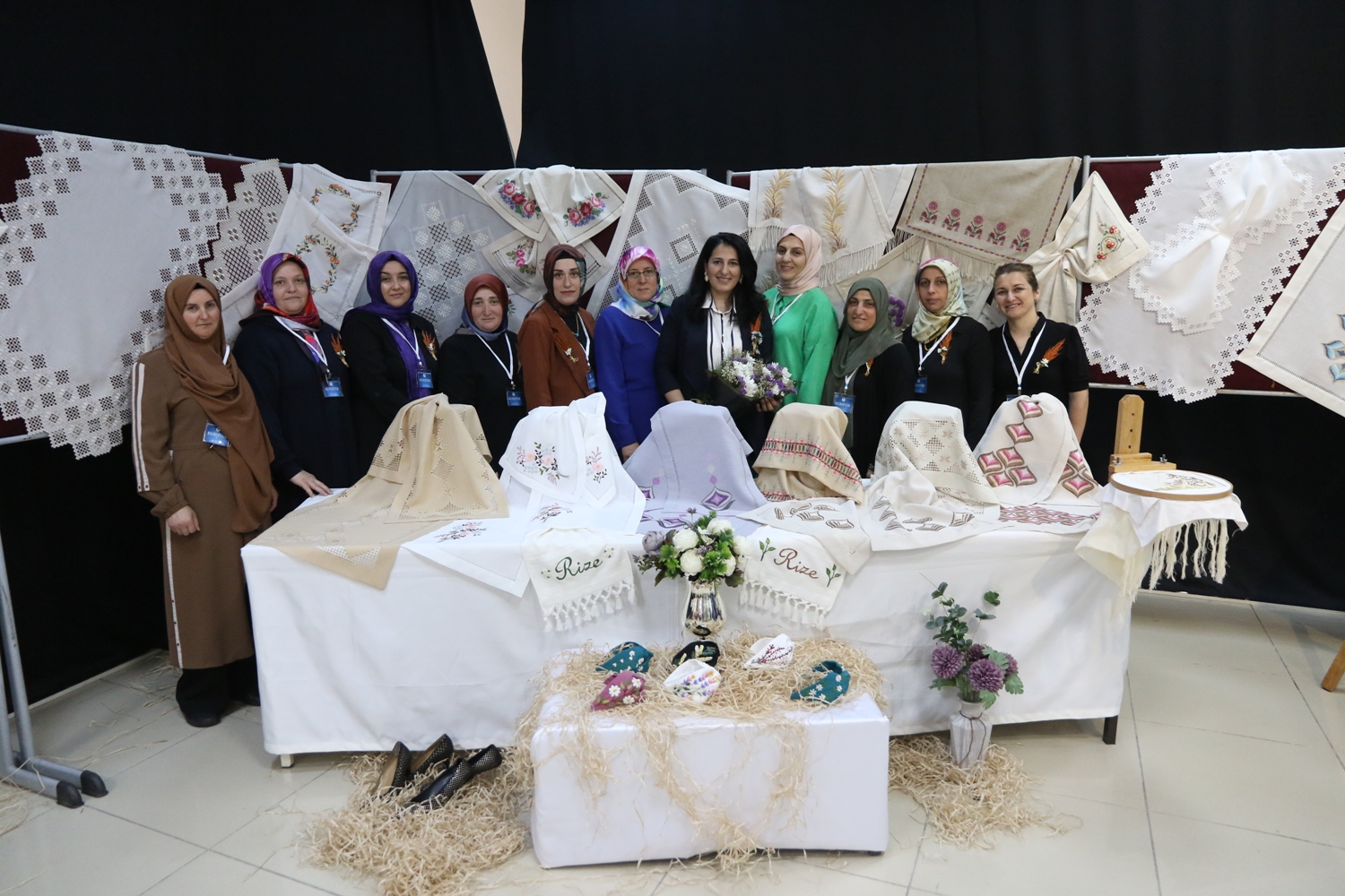 Bir Yılın Emeği, 'Sergi'lendi