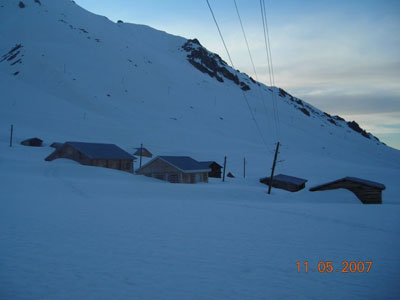 Kaçkarlardan kar görüntüleri