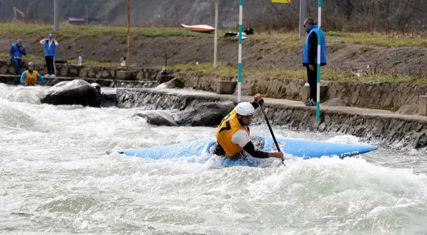 Akarsu Slalom Türkiye Şampiyonası yarışları Rize’nin Ardeşen ilçesinde düzenlendi.