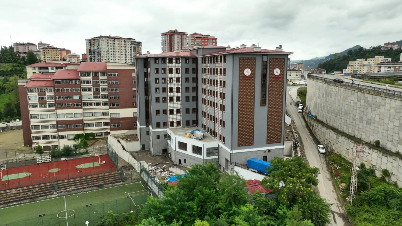 Rize'de üniversite öğrencileri için modern yurtlar