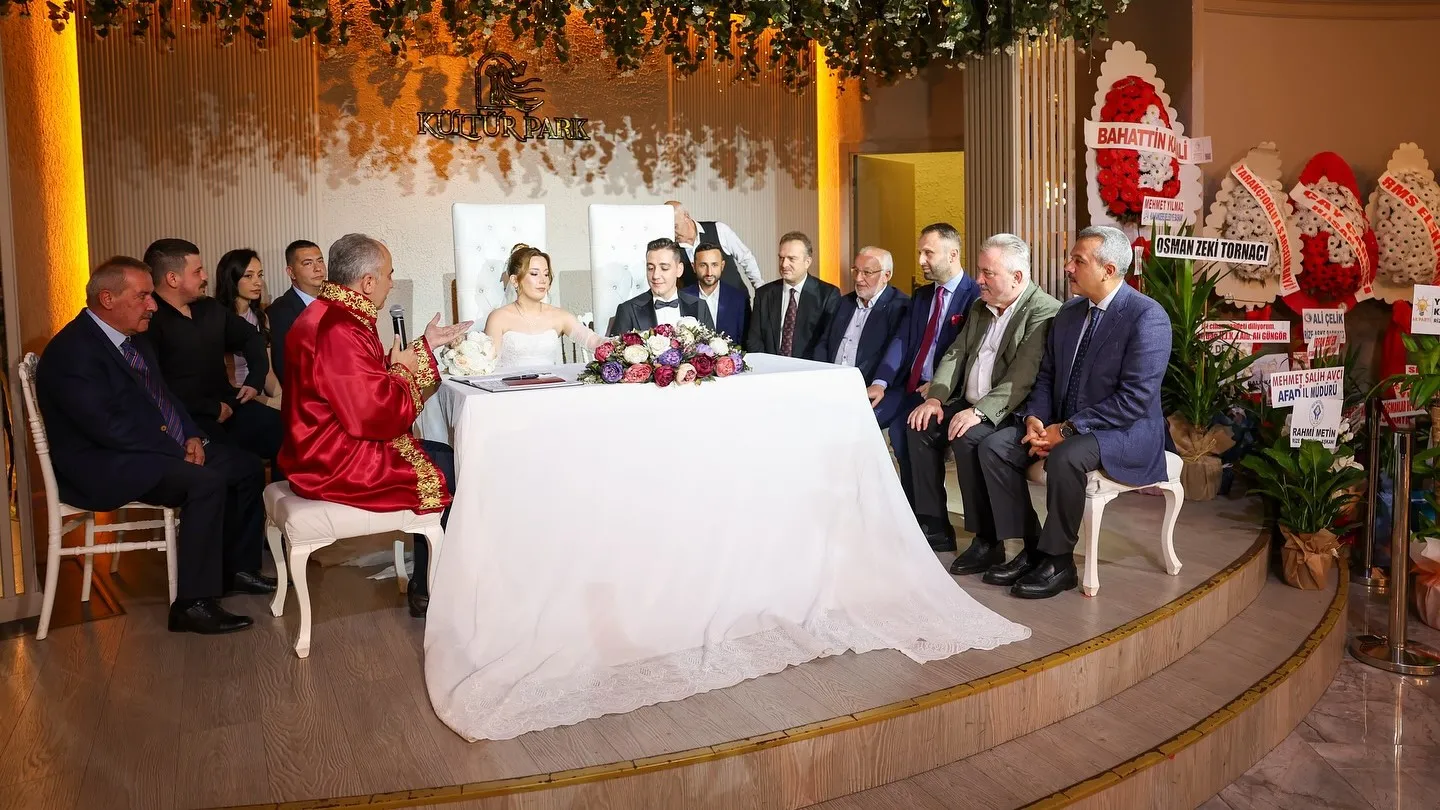 Rize’de Görkemli Nikâh Töreni	