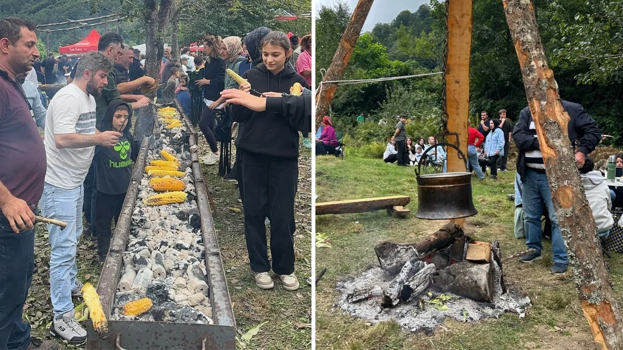 Rize’de Geleneksel Kombala Festivali Coşkusu