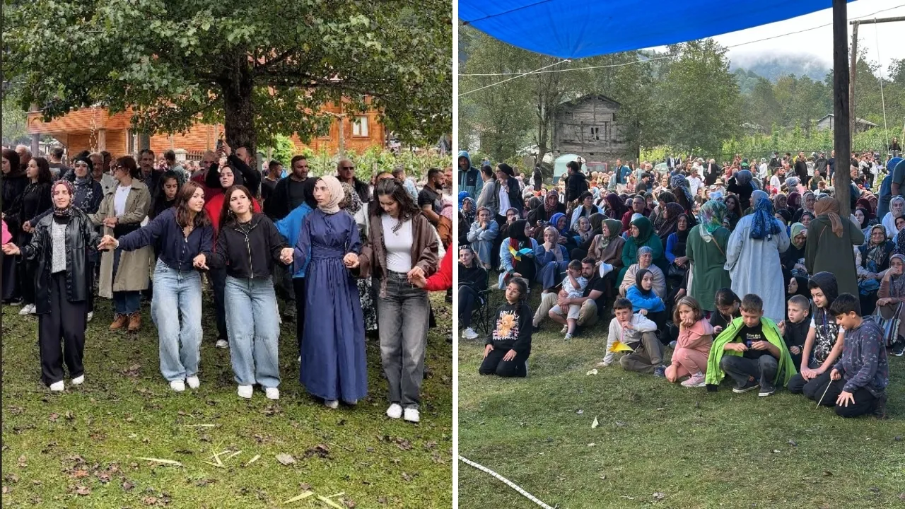 Rize’de Geleneksel Kombala Festivali Coşkusu