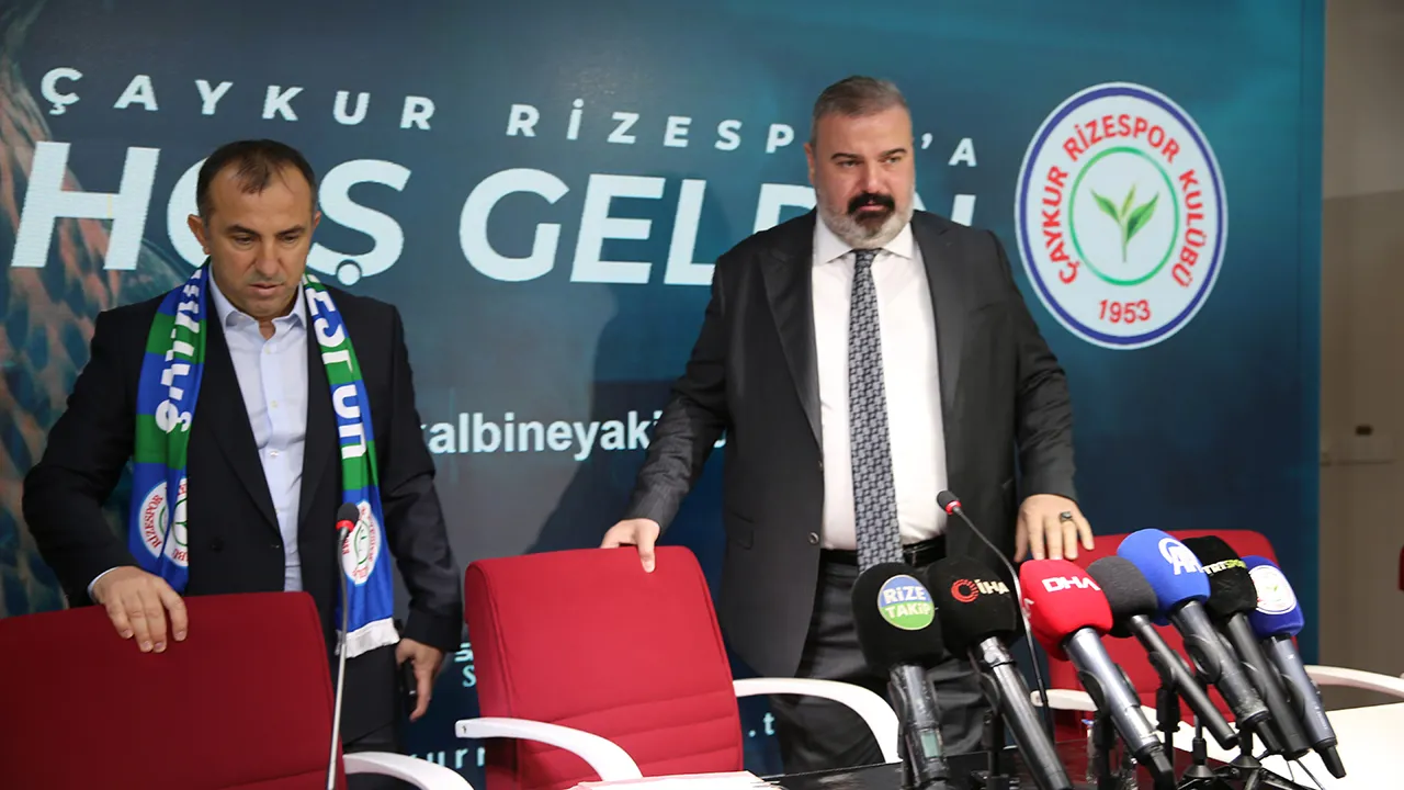 Çaykur Rizespor’da yeni dönem: Recep Uçar imza attı