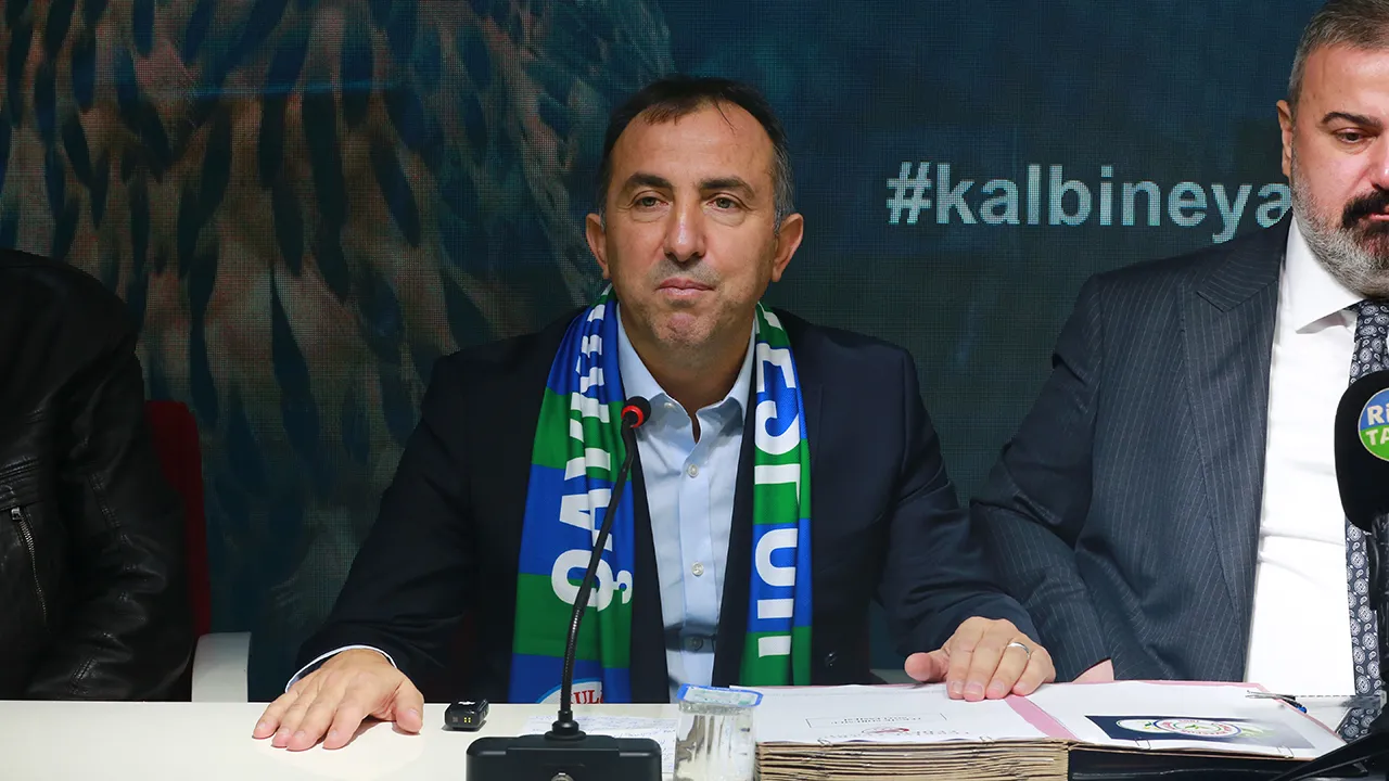 Çaykur Rizespor’da yeni dönem: Recep Uçar imza attı