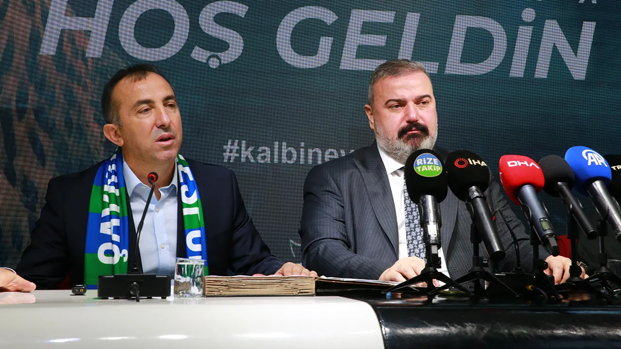 Çaykur Rizespor’da yeni dönem: Recep Uçar imza attı
