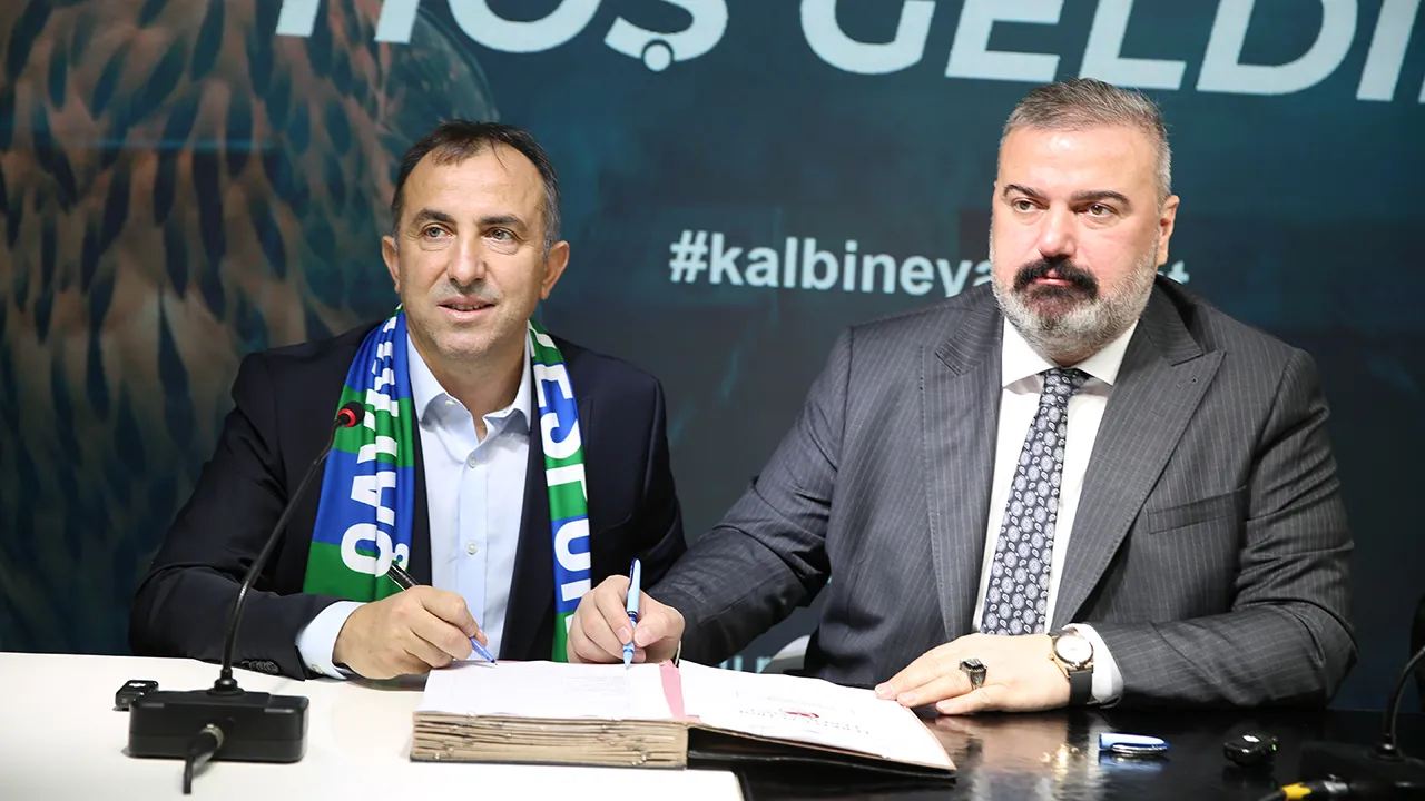 Çaykur Rizespor’da yeni dönem: Recep Uçar imza attı