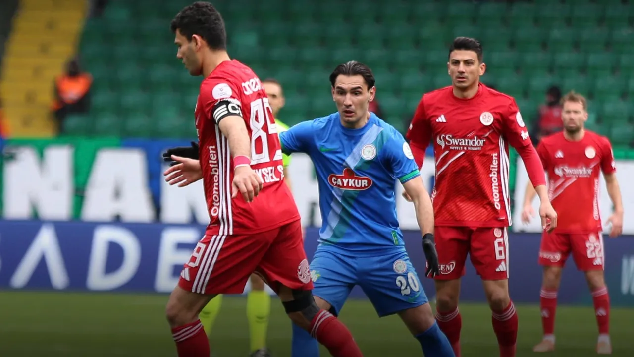 Çaykur Rizespor: 1 - Antalyaspor: 0