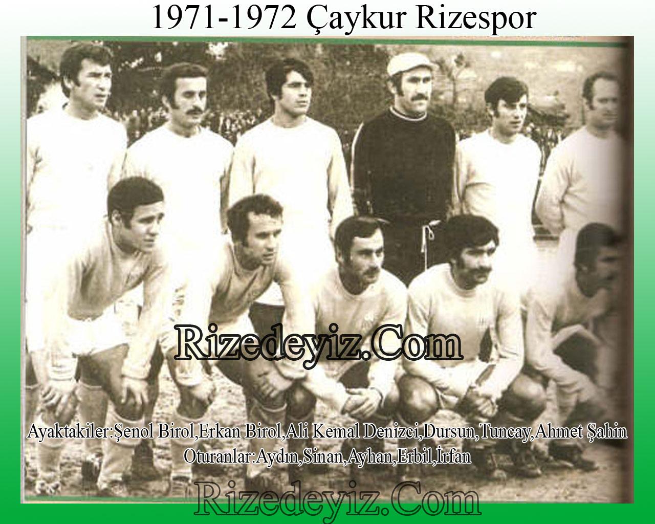 Rizespor'un Taihinden Kadrolar