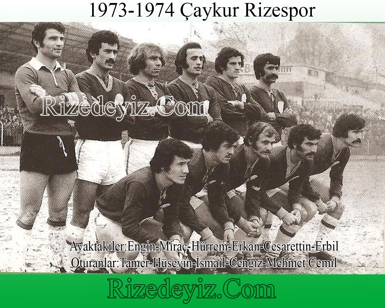 Rizespor'un Taihinden Kadrolar