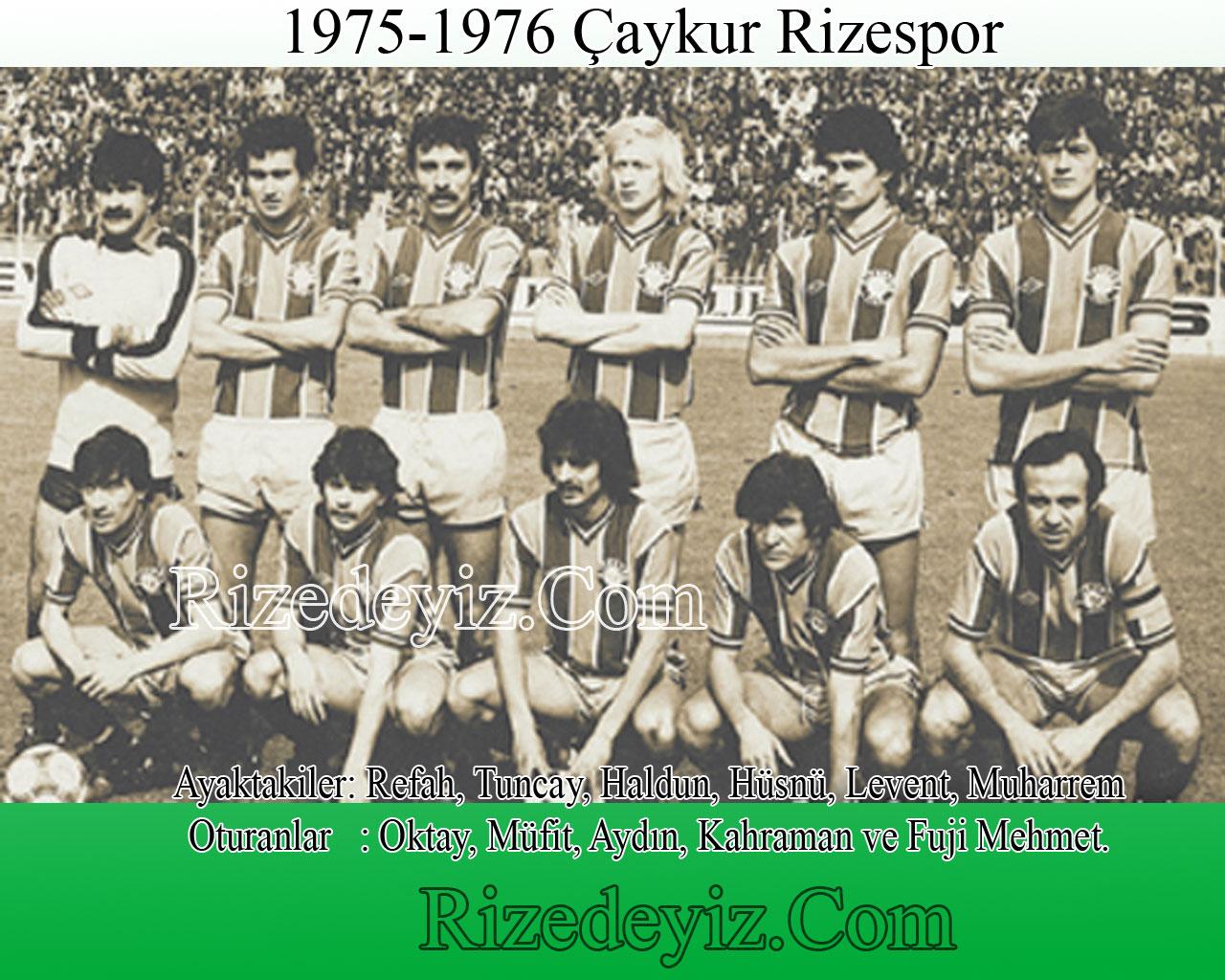 Rizespor'un Taihinden Kadrolar
