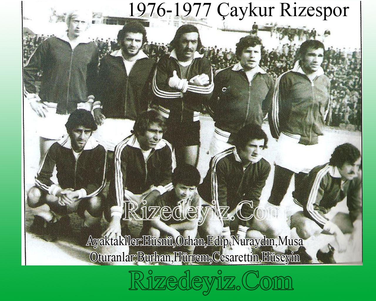 Rizespor'un Taihinden Kadrolar