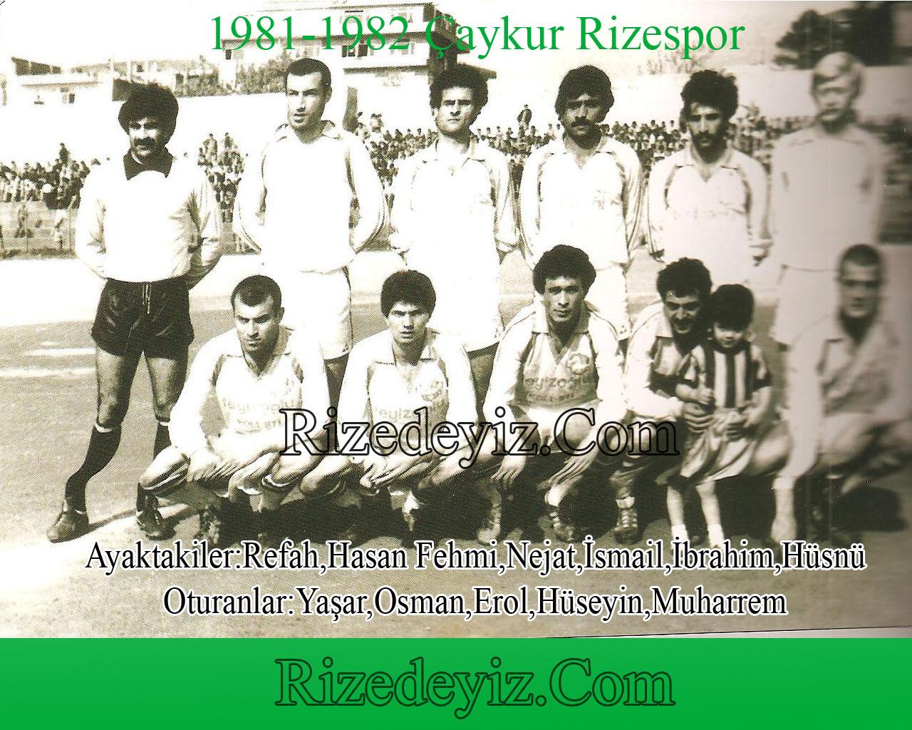 Rizespor'un Taihinden Kadrolar