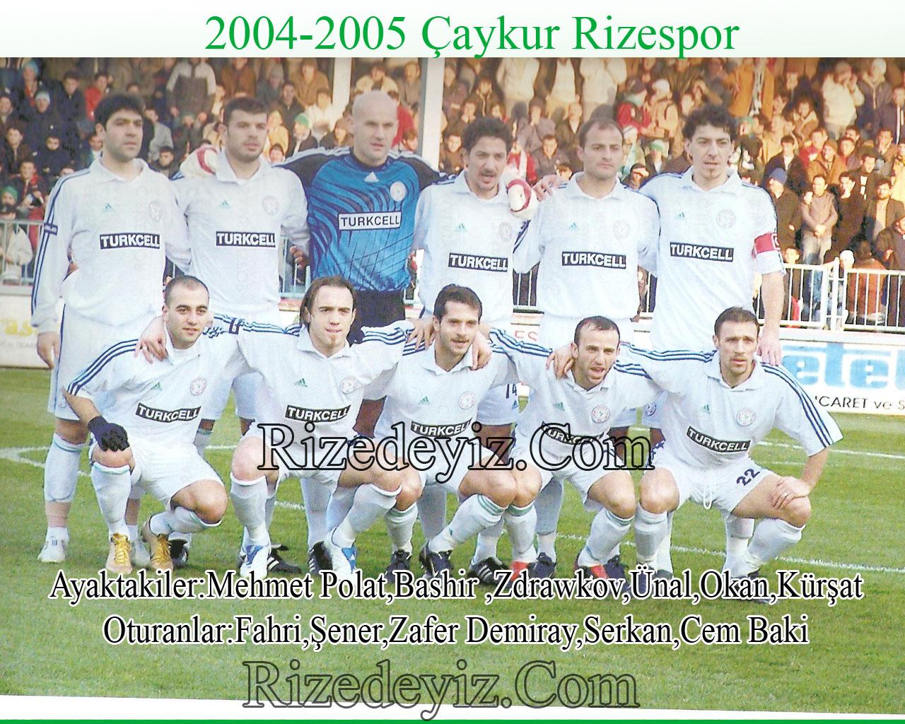 Rizespor'un Taihinden Kadrolar