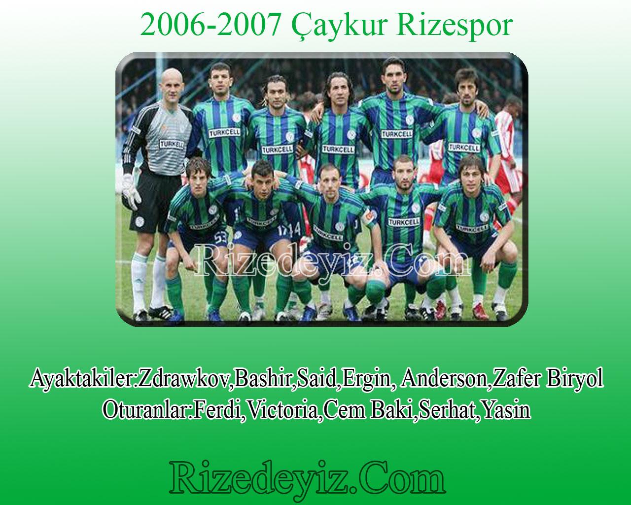 Rizespor'un Taihinden Kadrolar