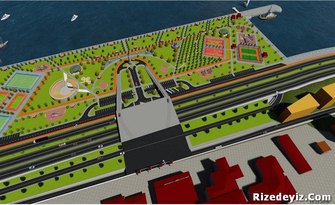 Batı Park Projesinde dolgu alanı 130.000 metrekareyi kapsayacak. İçerisinde; 1 amfi tiyatro, denize nazır oturma ve dinlenme alanları, kafeteryalar, mescit, yürüyüş parkurları, bisiklet parkurları, kapalı ve açık oyun parkları, futbol sahası, spor salonu, 2 adet halı saha, 4 adet tenis kortu, 2 adet basketbol sahası, kaykay alanı (skateboarding), kano ve yelken spor kulüpleri gibi birçok mekân yer alacak.