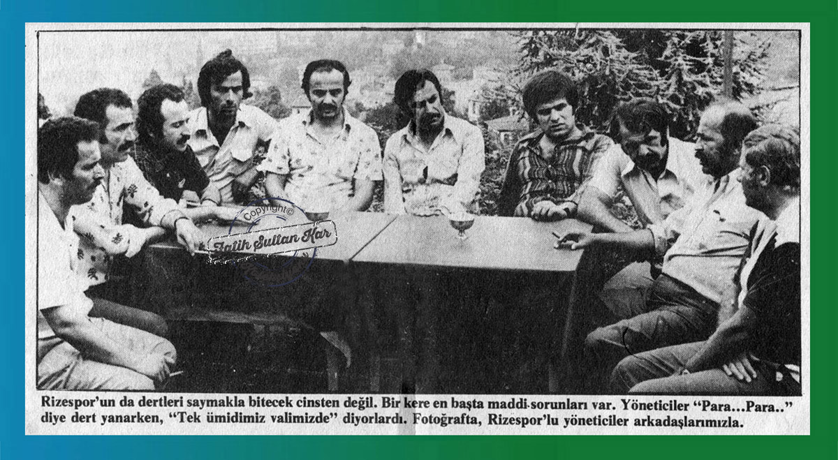 Karadenizin etkili spor yazarlarından Adnan Sungur da, Rizespordaki sıkıntılara işaret ediyor ve, Rizespor bu şartlarda lige başladı ve ilk hafta kendi sahasında Fenerbahçeye 5-0 gibi açık bir farkla yenildi. Her yönüyle yıkılmaya müsait taraftarın takıma güveni azaldı... Haftalar ilerledikçe, futbolcunun yönetime ve teknik direktör Adolf Remye, yöneticilerin futbolcuya duyduğu güven bitti. Kazanılan her maç, birkaç futbolcunun bireysel çabaları sonucuydu. Takım oyunu, kollektif anlayışı Rizesporda görmek mümkün olmadı düşüncelerini yansıtıyordu.Rizede, Endüstri Meslek Lisesi Konferans Salonunda yapılması gereken kongre, görevi emaneten sürdürmekte olup devredecek başkan Şadan Tuzcunun ve görev alması gereken yönetimin Rizede bulunmaması nedeniyle ertelenmişti. Tüzük gereği, yeniden yapılan kongrede, divan başkanlığına Belediye Başkanı Bülent Koç getirilirken, zaman zaman büyük tartışmalar da yaşanıyordu. Divan Başkanından söz isteyen kulüp üyesi Aydın Mahmutoğlu, Kongre yapılıyor. Kulüp başkanı yok, başkan adayı yok.. Rizespor dışarda alay konusu oldu.. Böyle bir yönetim görülmemiştir! diye isyan ediyordu...