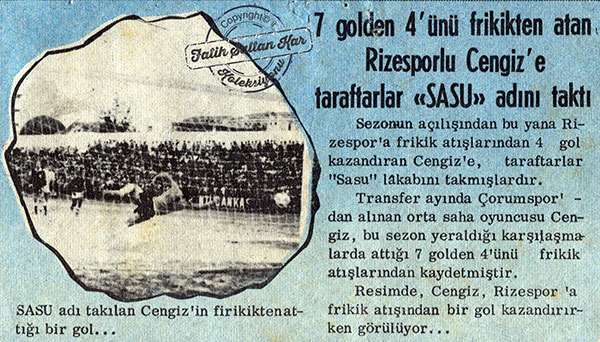 Kaptan Cengizin başarısı gazeteleri süslerdi.