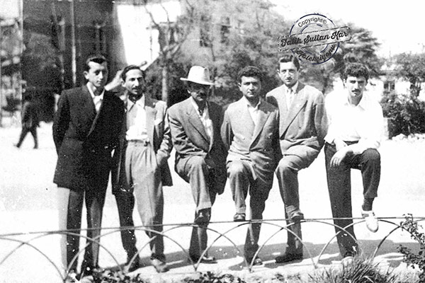 Rizespor Kurucusu Muharrem Kürkçü, Sclim Bilsel,Hüsnü Silyanlı, İhsan Eren, Recep Kürkçü Ve Yılmaz Arayıcı 1953