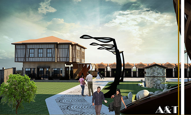 Projede açık ya da yarı açık sergi alanları, 3D sinema salonu, çay kültürüne ilişkin müze bölümü yapılacaktır.