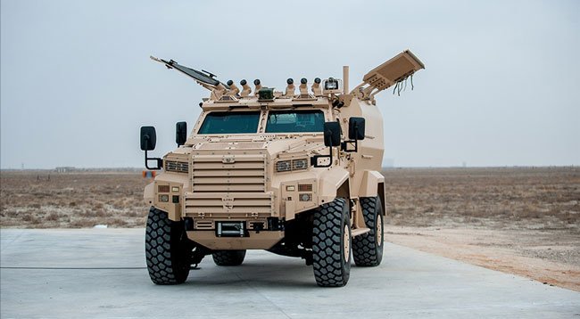 Türk Zırhlısı Ejder Yalçın 4x4 Havan Atacak